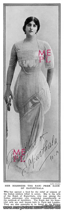 : The Rani Prem Kaur of Kapurthala : The Rani Prem Kaur of Kapurthala