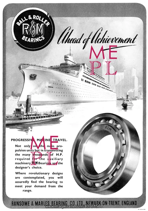: Ransome & Marles Bearings : Ransome & Marles Bearings