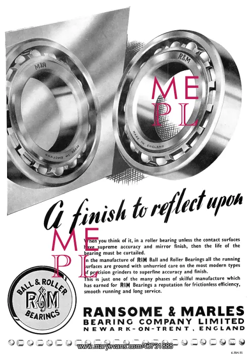 : Ransome & Marles Bearings : Ransome & Marles Bearings