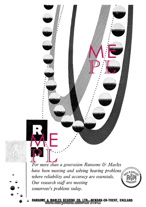  : Ransome & Marles Bearings