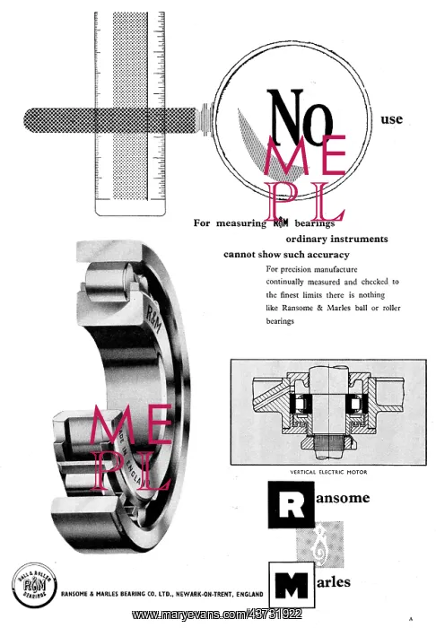 : Ransome & Marles Bearings : Ransome & Marles Bearings