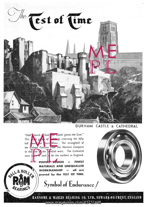  : Ransome & Marles Bearings