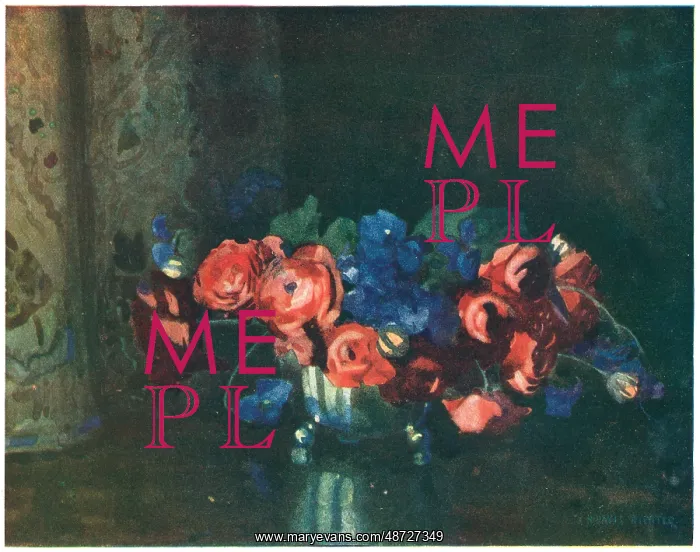 : Ranunculus and Violets : Ranunculus and Violets
