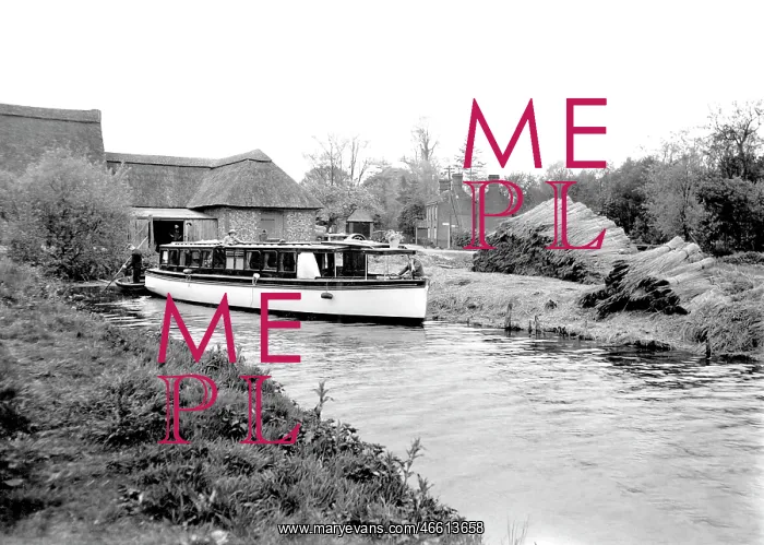  : Ranworth, the Staithe c1945