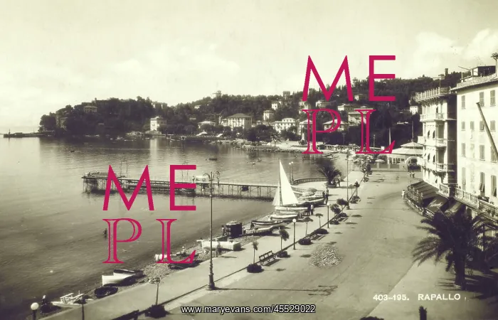 : Rapallo, Italy - The Waterfront : Rapallo, Italy - The Waterfront