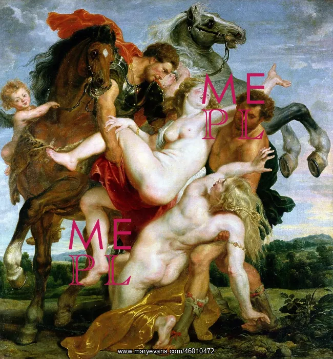 : The Rape of the Daughters of Leucippus, by Rubens : The Rape of the Daughters of Leucippus, by Rubens