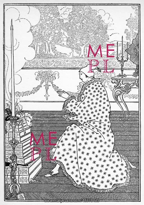 : The Rape of the Lock, Aubrey Beardsley illustration : The Rape of the Lock, Aubrey Beardsley illustration