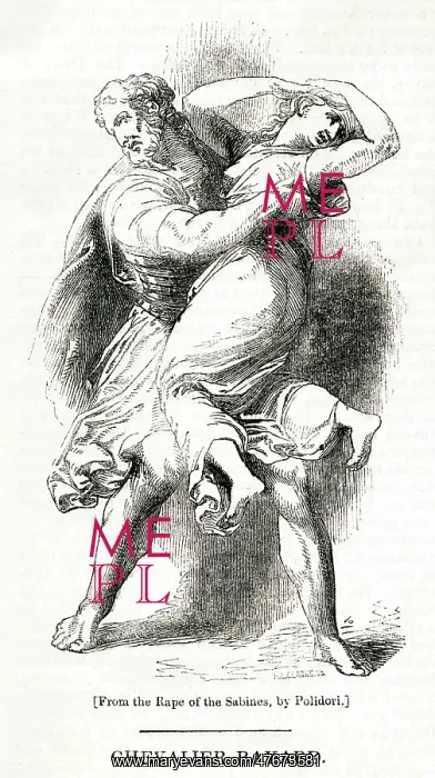 : Detail from Rape of the Sabines, by Polidoro Caldara : Detail from Rape of the Sabines, by Polidoro Caldara