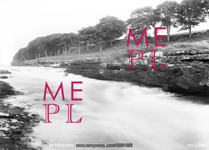 : Rapids on the R. Erne at Ballyshannon : Rapids on the R. Erne at Ballyshannon