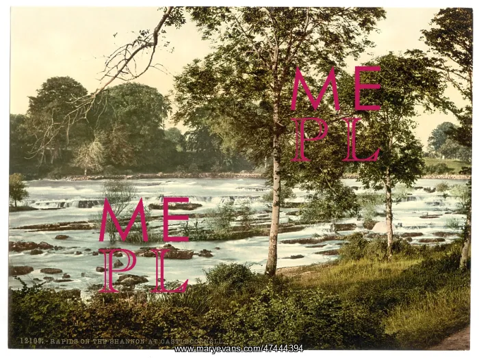 : Rapids on the Shannon. County Limerick, Ireland : Rapids on the Shannon. County Limerick, Ireland