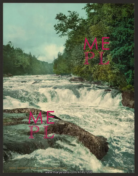 : Raquette Falls, Adirondack Mountains : Raquette Falls, Adirondack Mountains