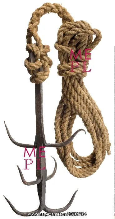 : A rare military grappling hook : A rare military grappling hook