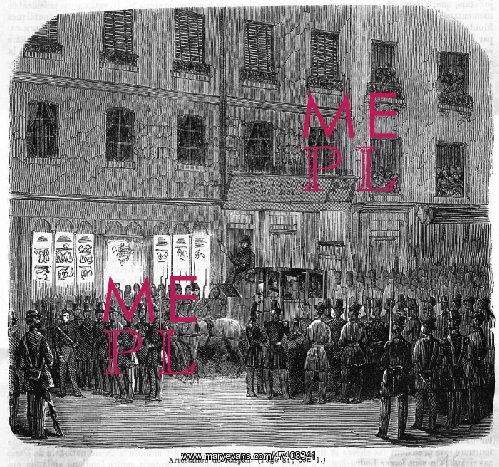 : RASPAIL ARRESTED : RASPAIL ARRESTED