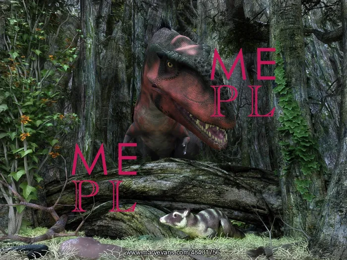 : A rat-sized Purgatorius hides from a Bistahieversor ? : A rat-sized Purgatorius hides from a Bistahieversor ?