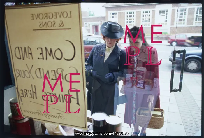 : RATIONING SHOP WINDOW : RATIONING SHOP WINDOW