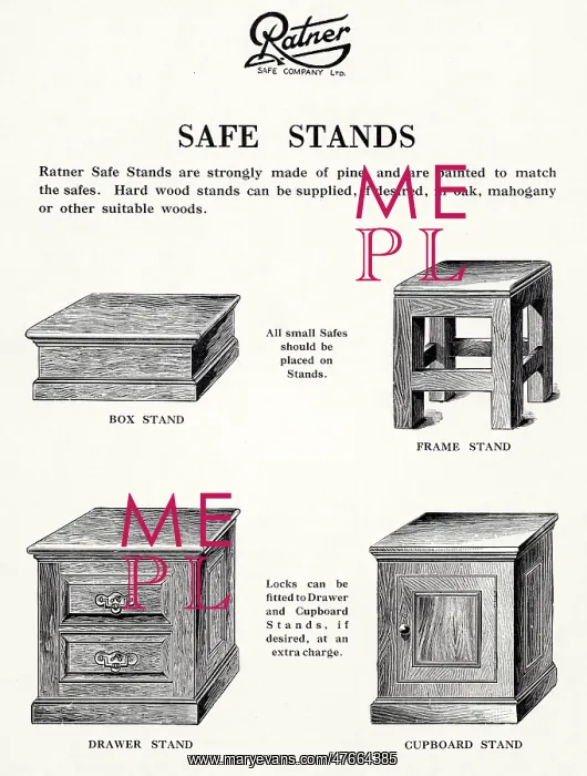 : Ratner wooden safe stands : Ratner wooden safe stands