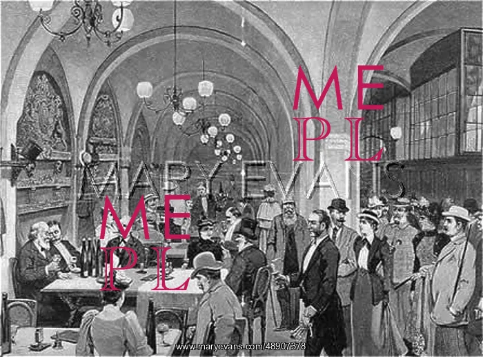 : RATSKELLER SCENE 1895 : RATSKELLER SCENE 1895