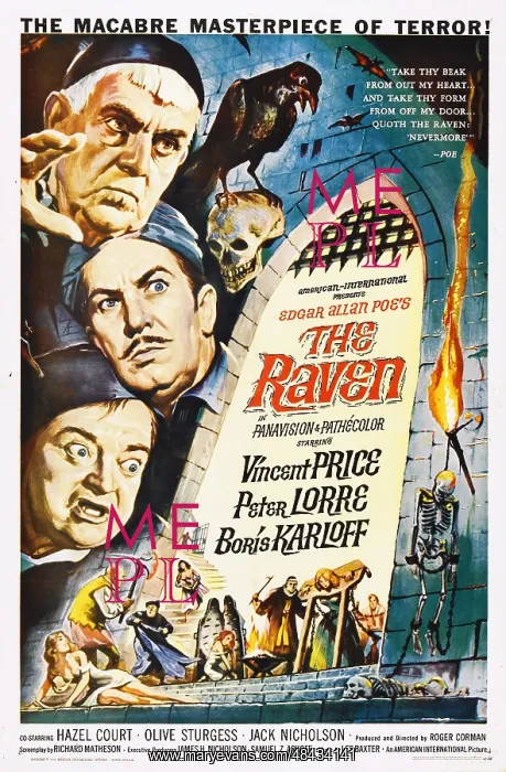: The Raven a 1963 horror-comedy starring Vincent : The Raven a 1963 horror-comedy starring Vincent
