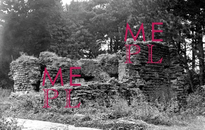 : Ravenglass, Roman Ruins c1955