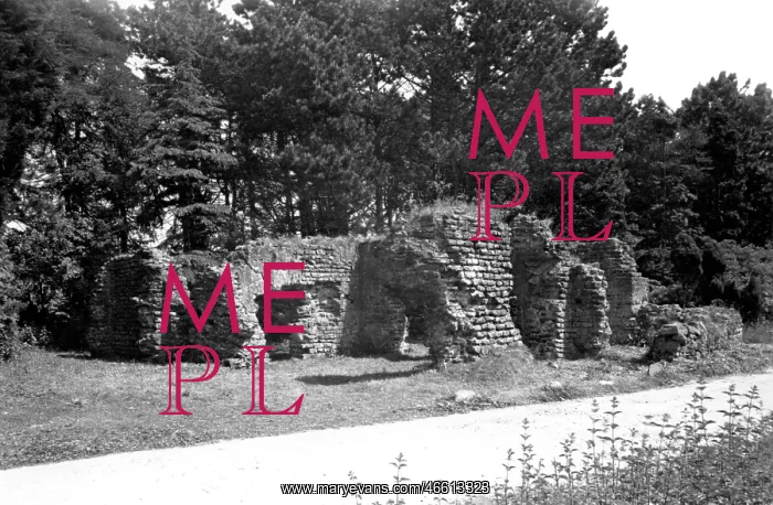  : Ravenglass, Roman Ruins c1955