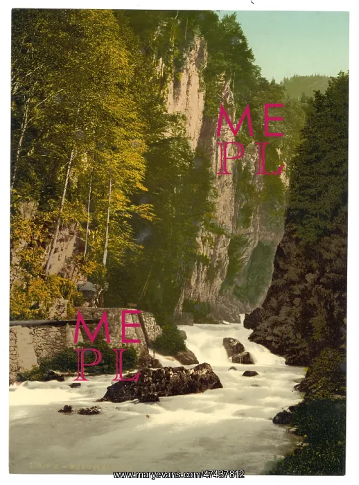 : The ravine of the Murg, Glarus, Switzerland : The ravine of the Murg, Glarus, Switzerland