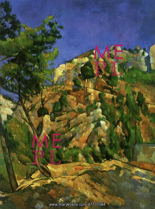  : Bottom of the Ravine, by Paul Cezanne