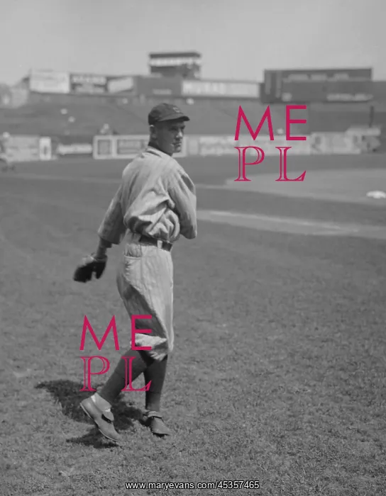  : Ray Chapman, of the Cleveland Indians in 1919. On