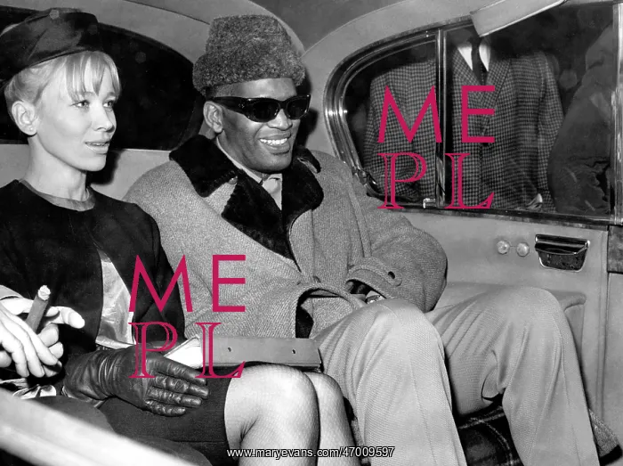 : Ray Charles, jazz performer, and Raina Johnson, writer : Ray Charles, jazz performer, and Raina Johnson, writer