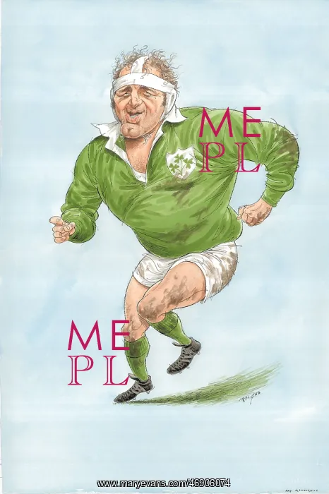 : Ray McLoughlin - Irish rugby player : Ray McLoughlin - Irish rugby player
