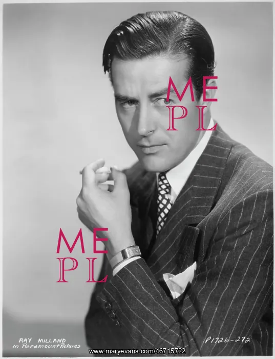 : Ray Milland - actor - celebrity - man : Ray Milland - actor - celebrity - man