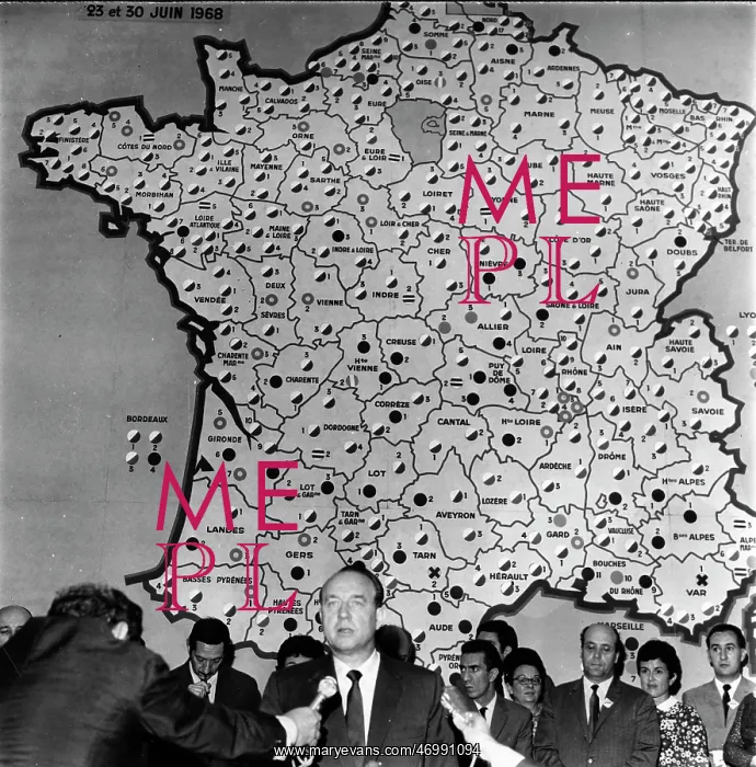 : Raymond Marcellin during a press conference : Raymond Marcellin during a press conference