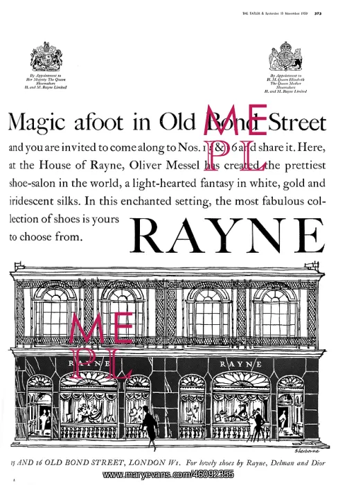 : Rayne shoes advertisement : Rayne shoes advertisement