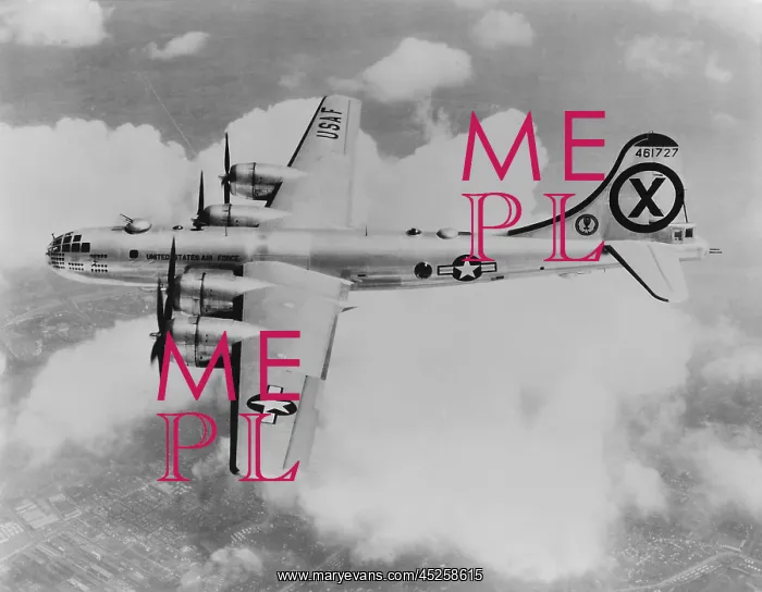: RB-29 of the 31st Reconnaissance Squadron, somewhere : RB-29 of the 31st Reconnaissance Squadron, somewhere