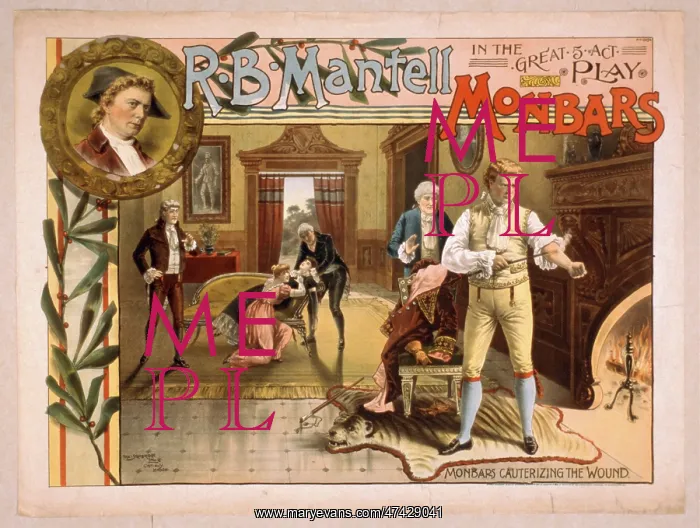 : RB Mantell in the great 5 act play, Monbars : RB Mantell in the great 5 act play, Monbars