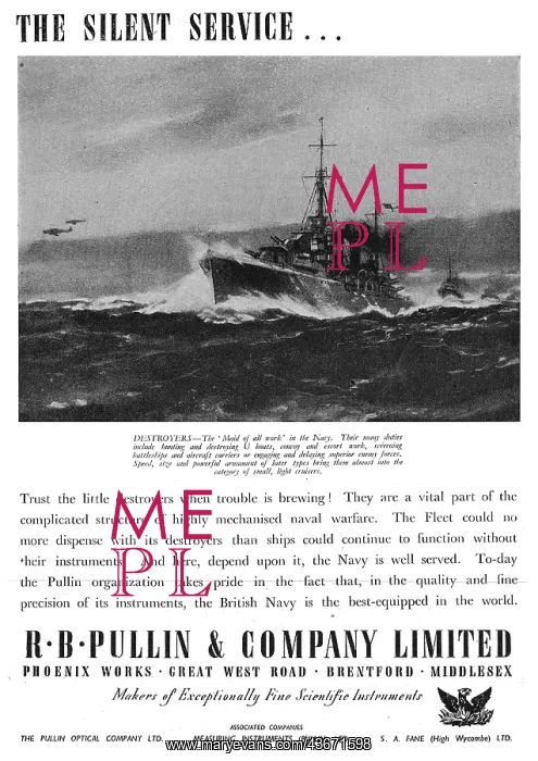 : R.B.Pullin Aircraft Instruments : R.B.Pullin Aircraft Instruments