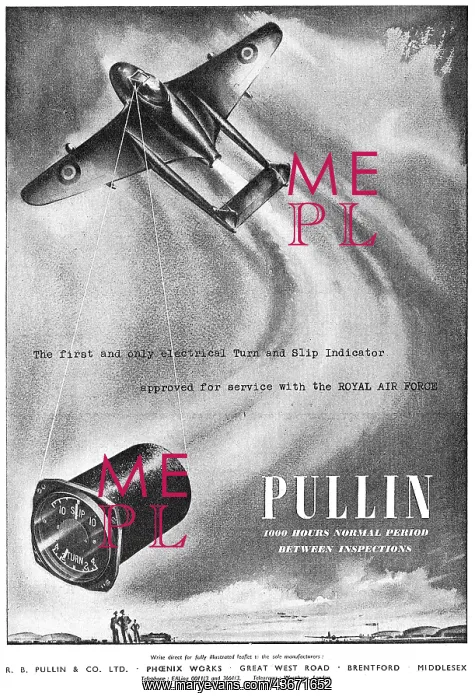 : R.B.Pullin Aircraft Instruments : R.B.Pullin Aircraft Instruments