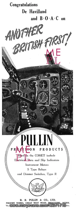 : R.B.Pullin Aircraft Instruments : R.B.Pullin Aircraft Instruments
