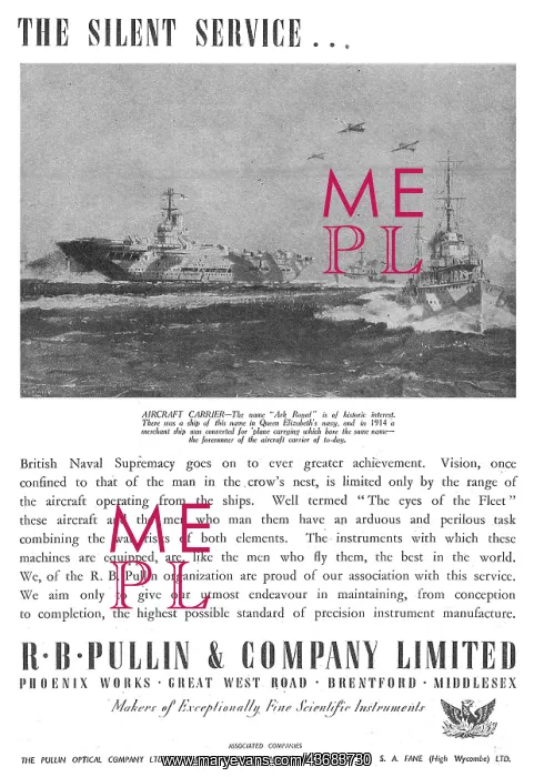 : R.B.Pullin Aircraft Instruments : R.B.Pullin Aircraft Instruments