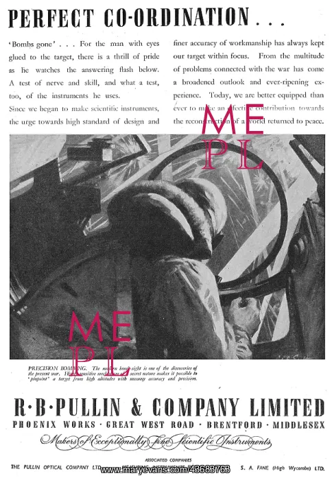 : R.B.Pullin Aircraft Instruments : R.B.Pullin Aircraft Instruments