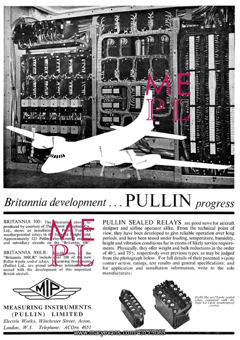 : R.B.Pullin Aircraft Instruments - MIP : R.B.Pullin Aircraft Instruments - MIP