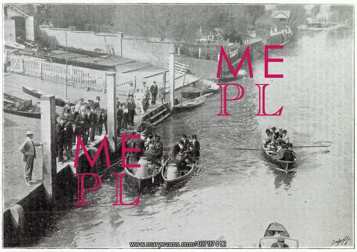 : Re-stocking salmon in the River Thames 1901 : Re-stocking salmon in the River Thames 1901