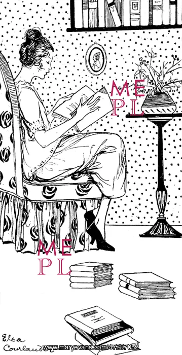 : READING A BOOK / ARMCHAIR : READING A BOOK / ARMCHAIR
