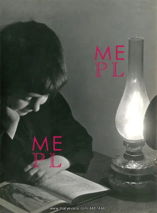  : READING BY LAMP