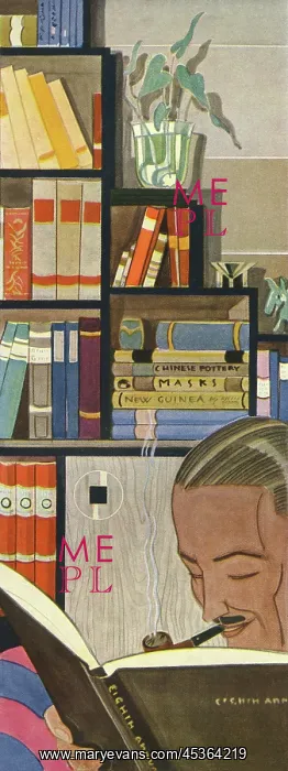 : Reading in the library : Reading in the library