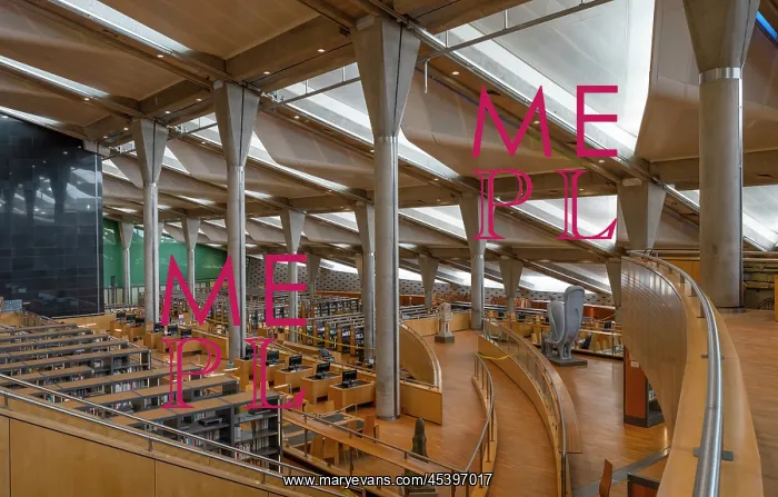 : Reading Room, Bibliotheca Alexandrina, Alexandria, Egypt : Reading Room, Bibliotheca Alexandrina, Alexandria, Egypt