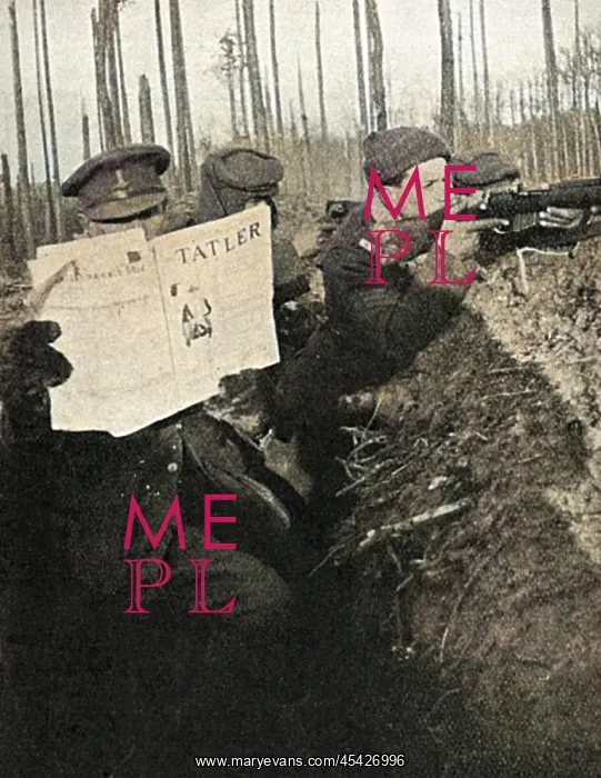: Reading the Tatler in the trenches : Reading the Tatler in the trenches