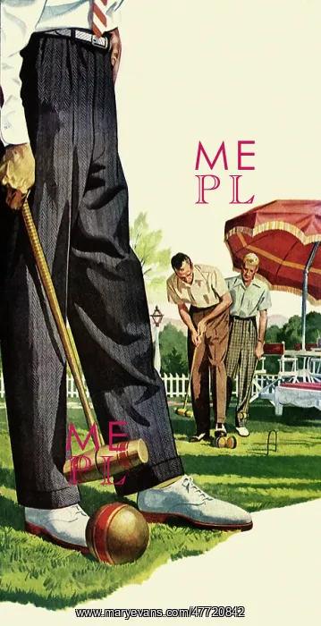  : Real Men Play Croquet