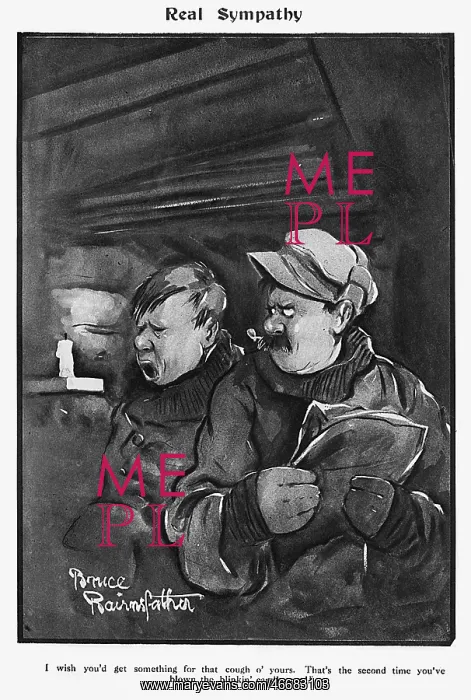 : Real Sympathy by Bruce Bairnsfather : Real Sympathy by Bruce Bairnsfather