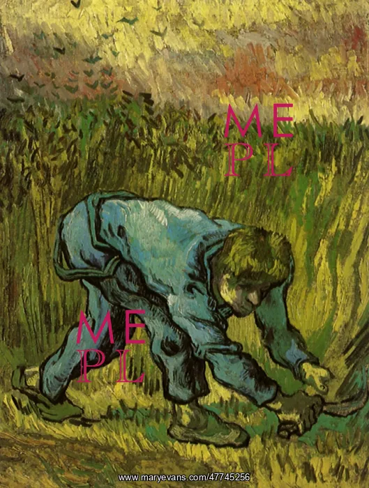  : Reaper with Sickle, by Van Gogh