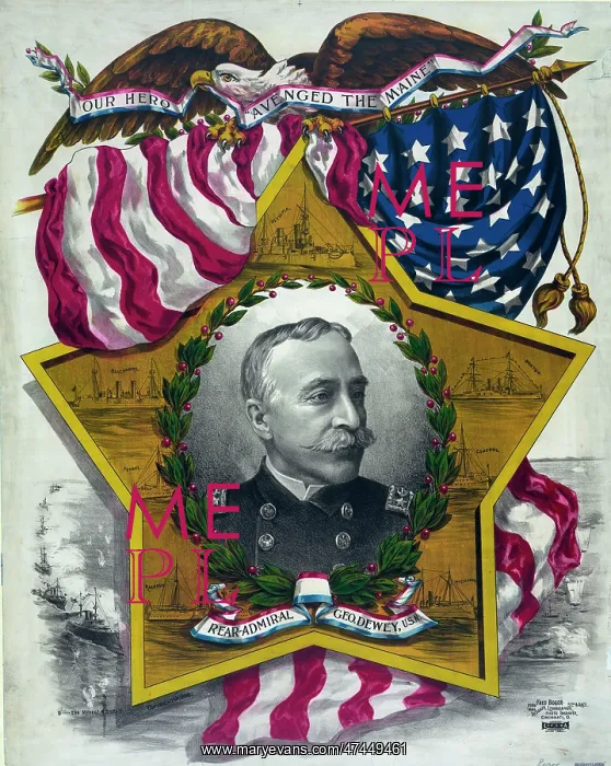  : Rear-Admiral Geo. Dewey, U.S.N